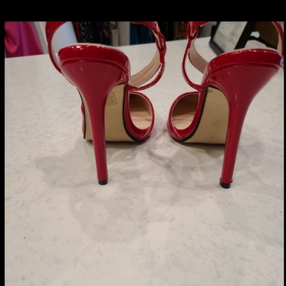 Red Stiletto Heels - Picture 4 of 4